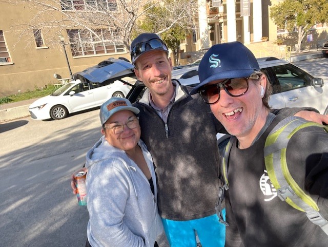 With tournament director Todd and Anissa in Arizona